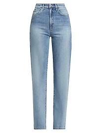 Margot High-Rise Straight-Leg Jeans