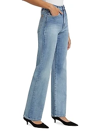 Margot High-Rise Straight-Leg Jeans