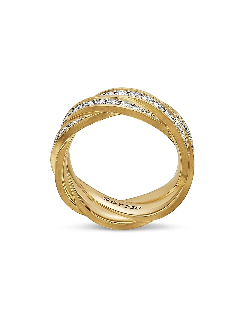 DY Helios Band Ring 18K Yellow Gold