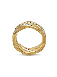 DY Helios Band Ring 18K Yellow Gold