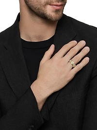 DY Helios Band Ring 18K Yellow Gold