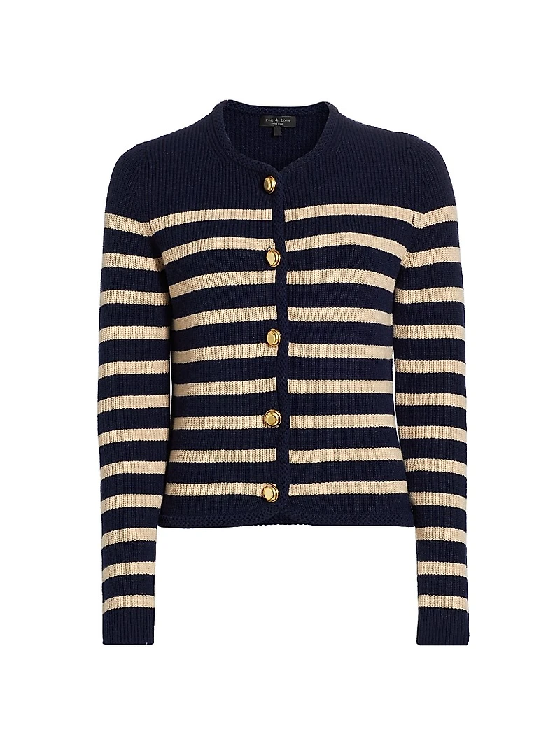 Nancy Striped Cardigan