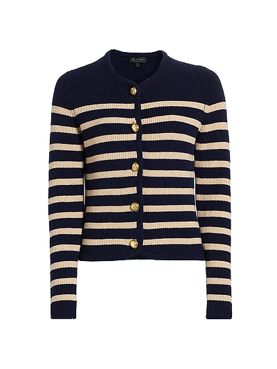 Nancy Striped Cardigan