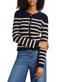 Nancy Striped Cardigan