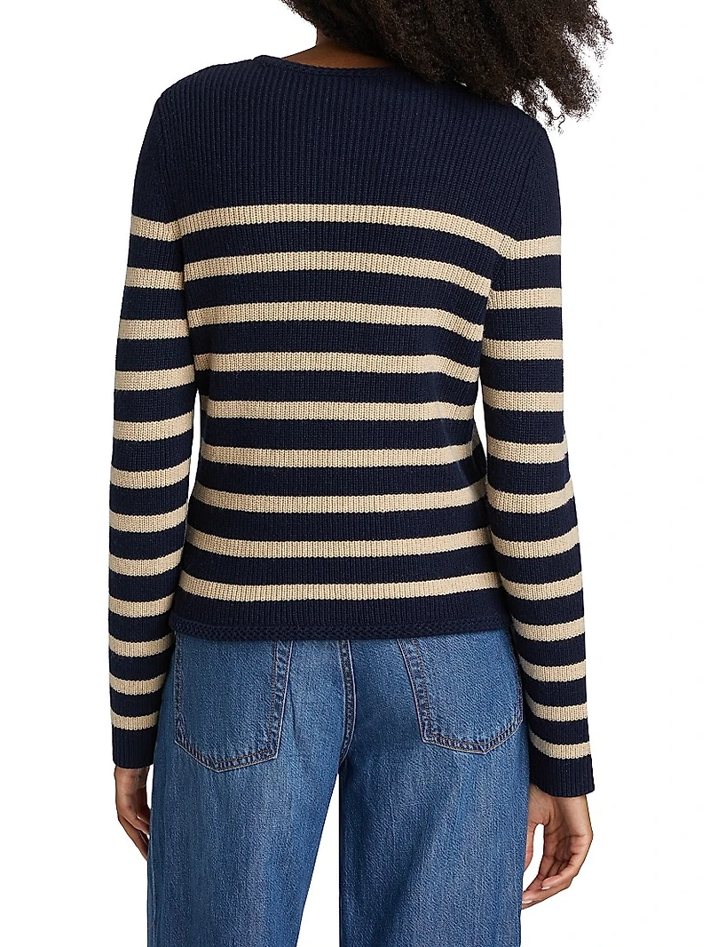 Nancy Striped Cardigan