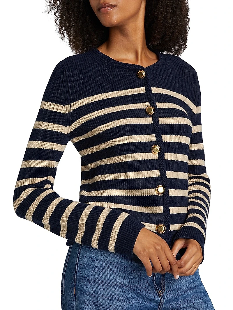 Nancy Striped Cardigan