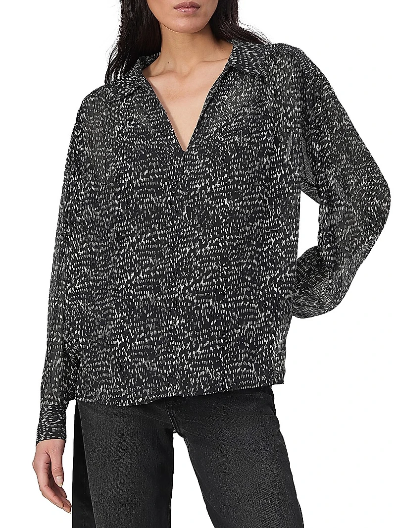 Emmy Silk-Blend Top