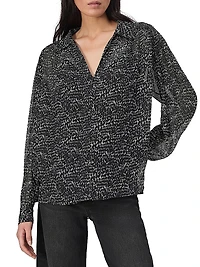 Emmy Silk-Blend Top