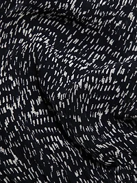 Emmy Sheer Printed Dress