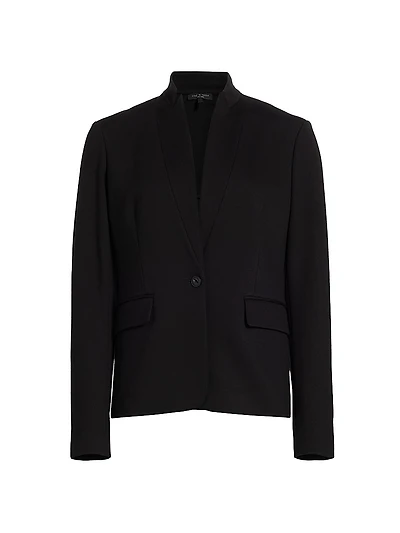 Lucy Ponte Twill Blazer