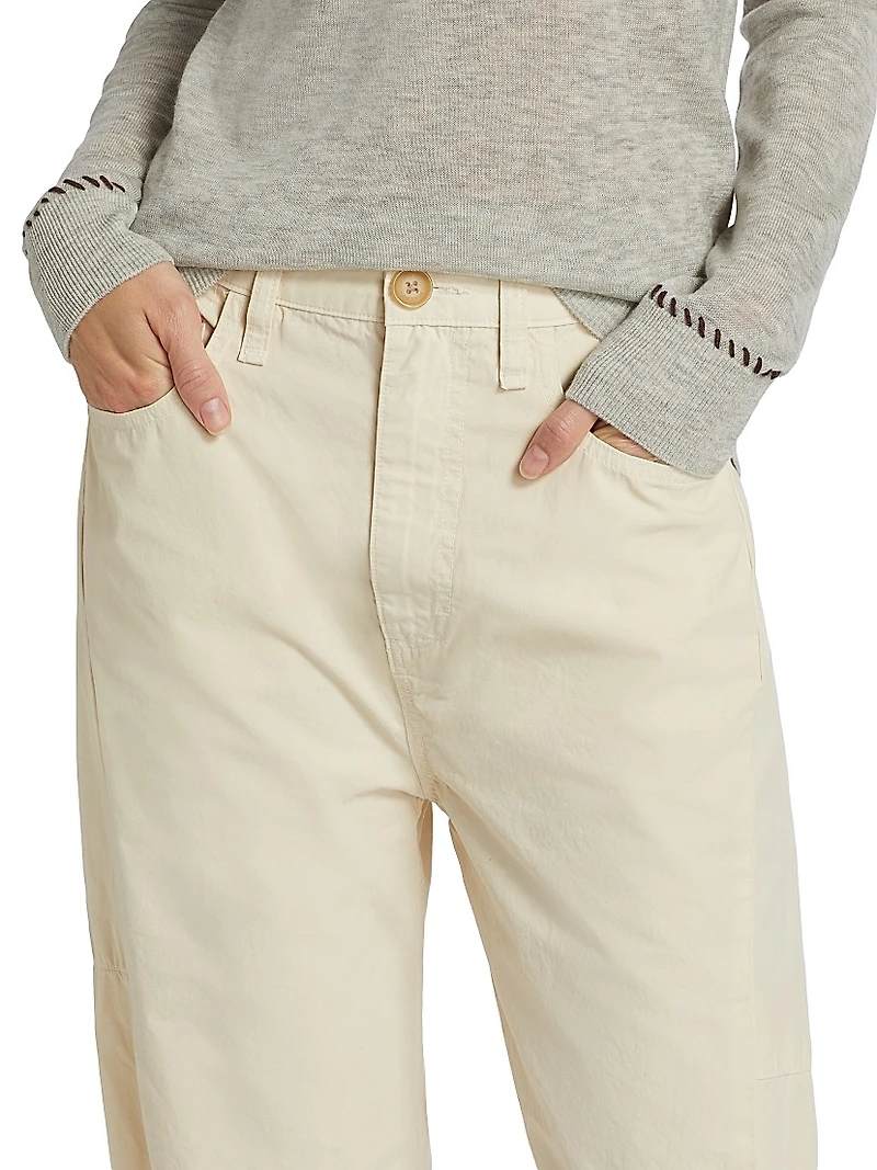 Charlie Cotton Barrel Pants