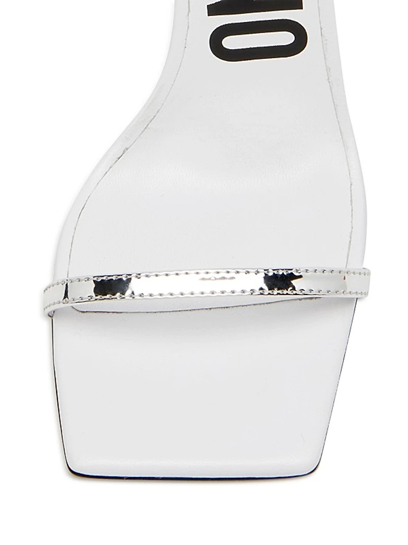 Tina 100MM Metallic Sandals