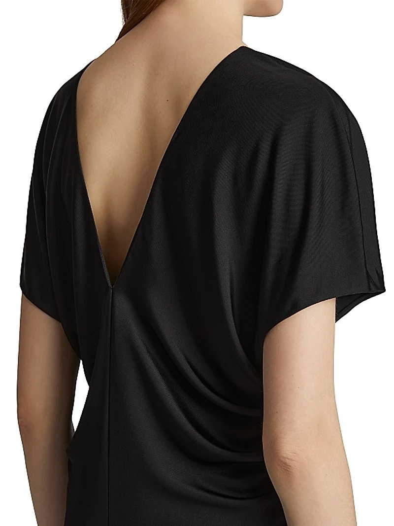 Ima Drape Maxi Dress