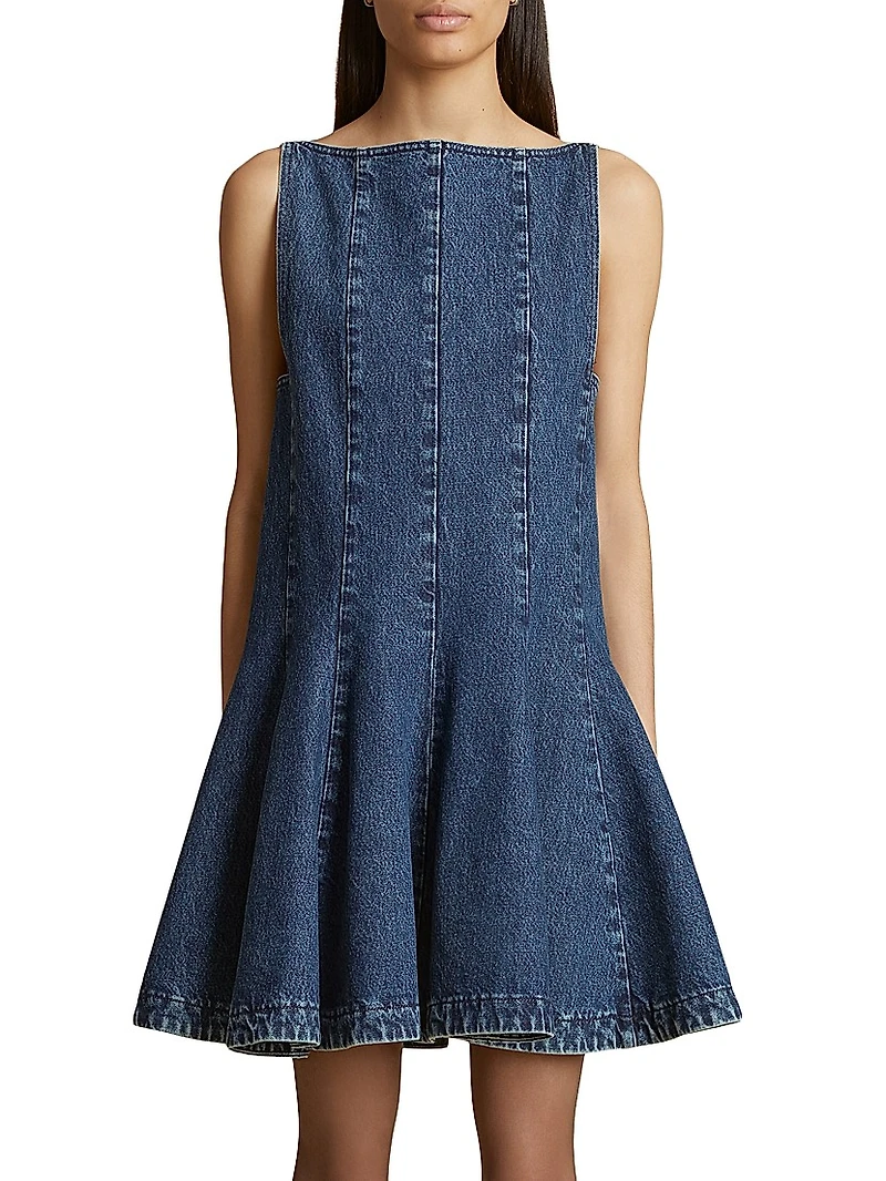 Mags Denim Sleeveless Minidress