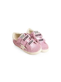 Baby Girl's, Little Girl's & Old School Glitter Star Sneakers