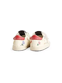 Baby Girl's Old School Floral Star Sneakers