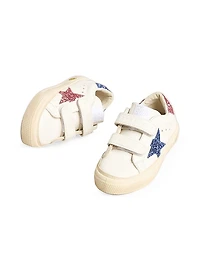 Baby Girl's, Little Girl's & May School Glitter Platform Sneakers