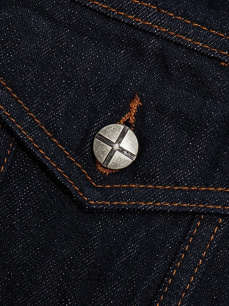 Longline Denim Trucker Jacket