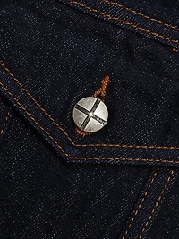 Longline Denim Trucker Jacket