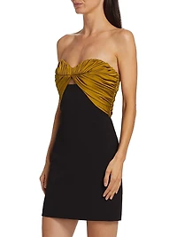 Electra Ruched Minidress