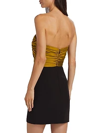 Electra Ruched Minidress