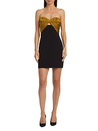 Electra Ruched Minidress