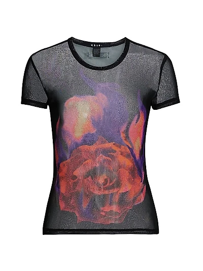 Ablaze Mesh T-Shirt