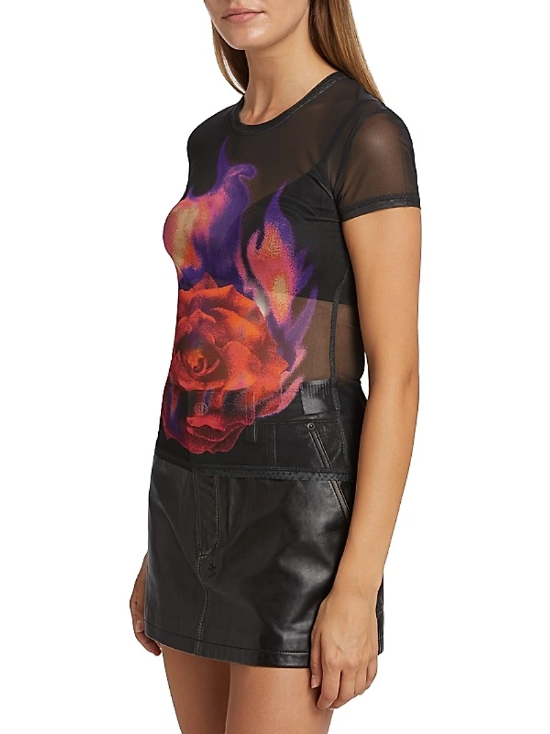 Ablaze Mesh T-Shirt