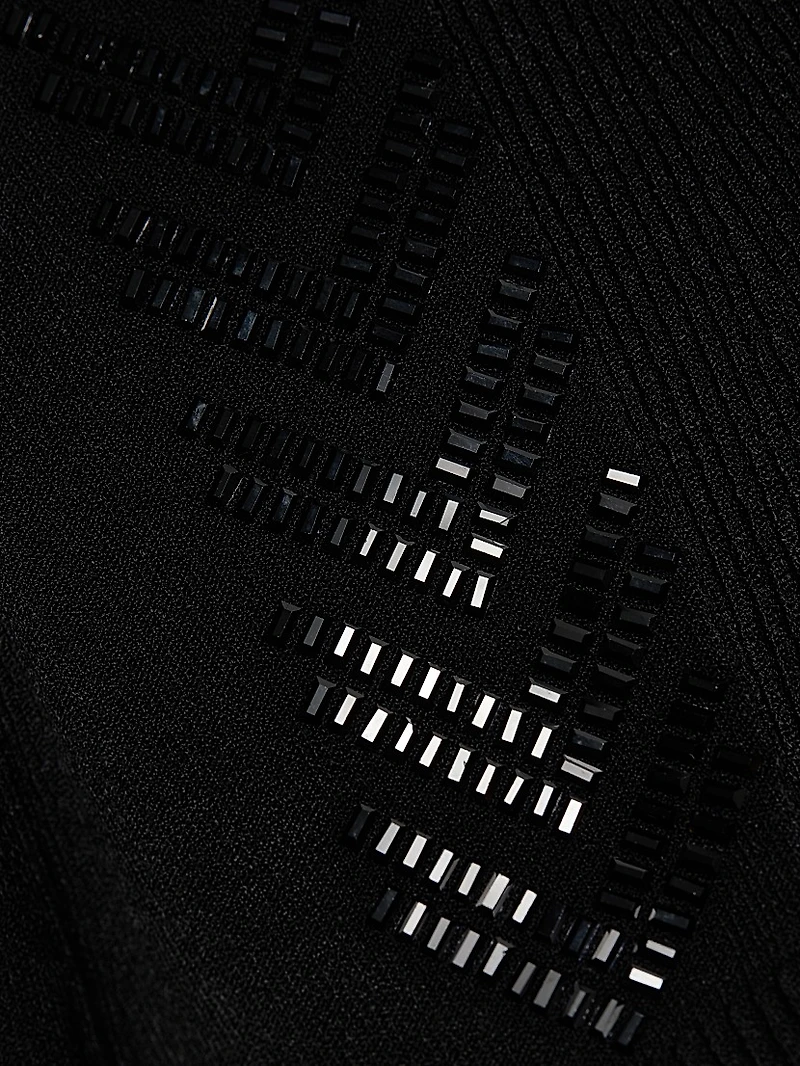 Engineered Cut-Out Sweater