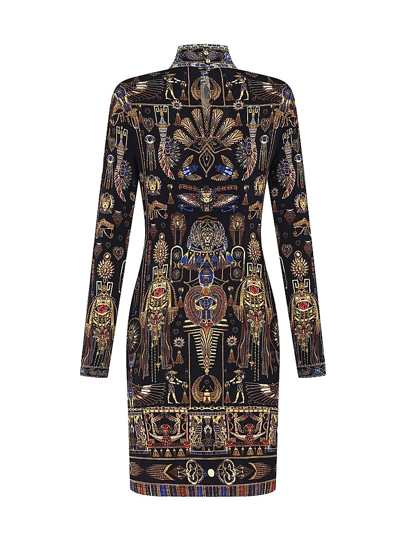 Cross-Front Minidress