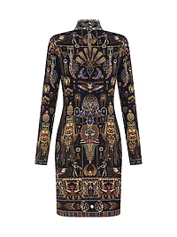 Cross-Front Minidress