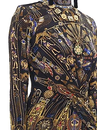 Cross-Front Minidress