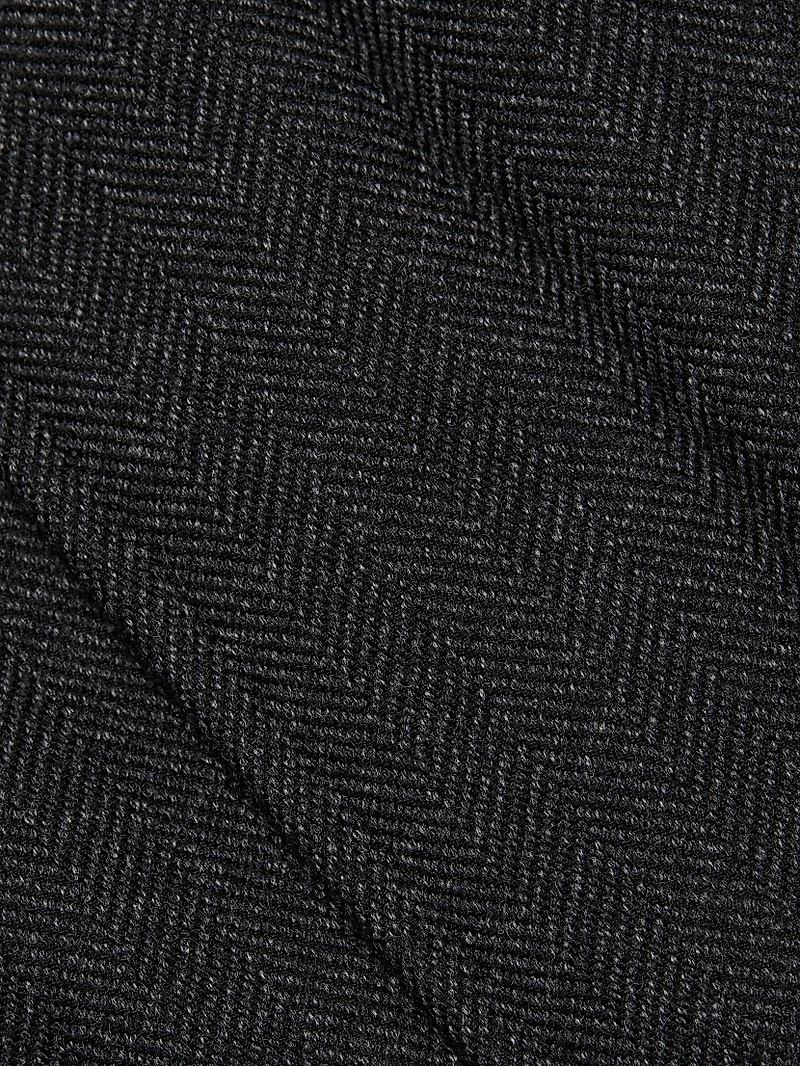 Storm System Herringbone Car Coat