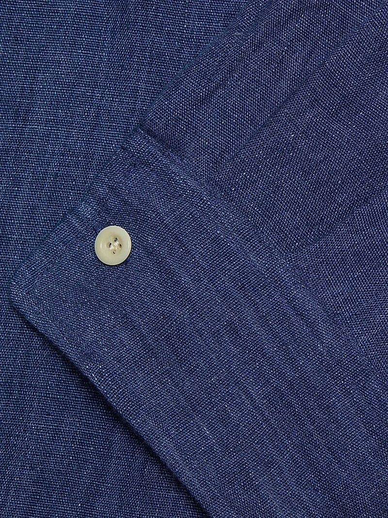 Relaxed Silk Oversized Button-Up Shirt