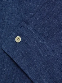 Relaxed Silk Oversized Button-Up Shirt