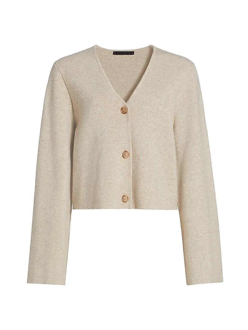 Chelsea Wool-Cashmere Cardigan