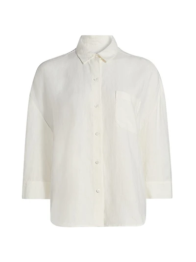Logan Linen Button-Front Shirt