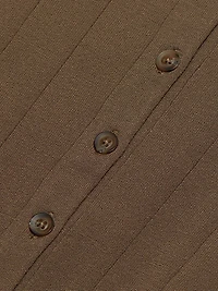 Finley Rib-Knit Crop Cardigan