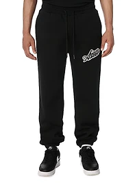 Script Logo Cotton Joggers