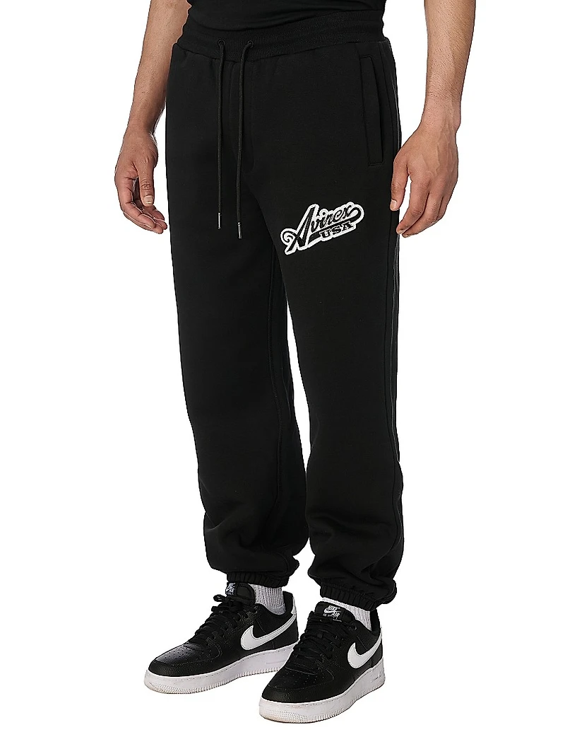 Script Logo Cotton Joggers
