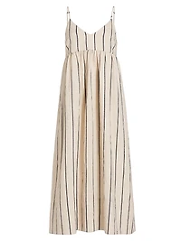 Cove Linen-Blend Maxi Dress