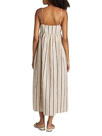 Cove Linen-Blend Maxi Dress