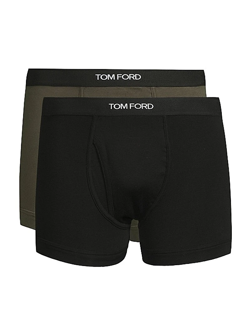 Cotton Boxer Briefs 2-Pack