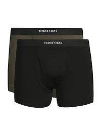 Cotton Boxer Briefs 2-Pack