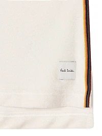 Terry Open Collar Polo Shirt