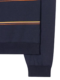 Striped Cotton Pajama Top