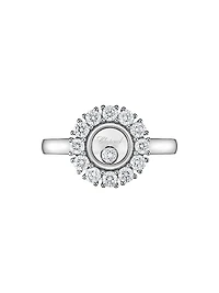 Happy Diamonds 18K White Gold & 0.60 TCW Diamond Ring