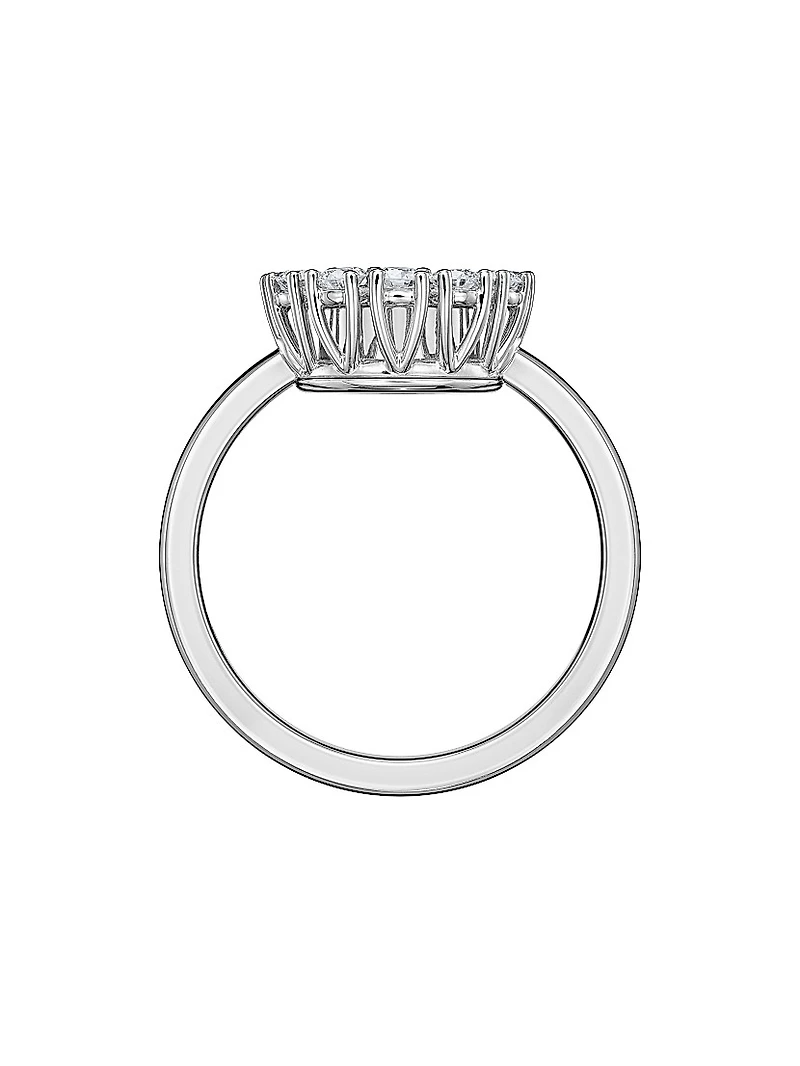 Happy Diamonds 18K White Gold & 0.60 TCW Diamond Ring