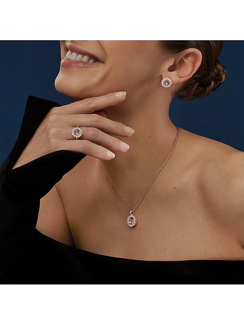 Happy Diamonds 18K Rose Gold & 0.89 TCW Diamond Ring