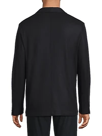 Wool Single-Breasted Blazer